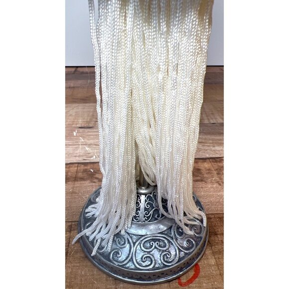 Victorian Tassel Doll Winter Girl 11" Vintage Decor - Picture 4 of 9